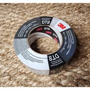 3M DT8 ALL PURPOSE Duct Tape, Silver, 8 Mil, 1.88in. x 60yds.